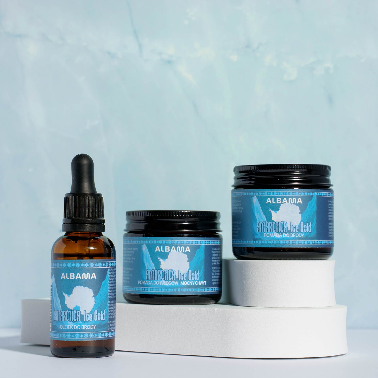 POMADA DO WŁOSÓW MOCNY CHWYT 60ml - ZAPACH ANTARCTICA