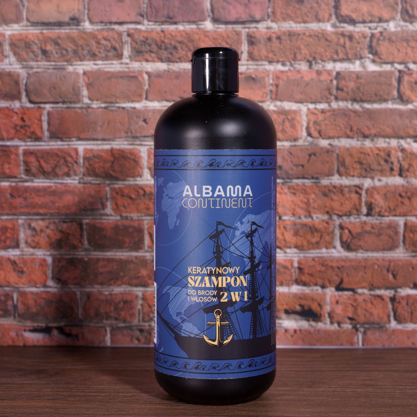 SZAMPON DO WŁOSÓW I BRODY 2w1 - KERATYNOWY 500ml